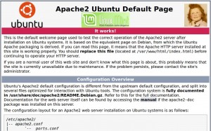 Serveur APACHE 2.4 | Linux Mint 17.2 LTS