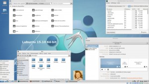 Lubuntu 15.10 64-bit | Bureau LXDE