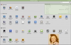 Linux MINT 17.2 LTS | Centre de Contrôle Cinnamon