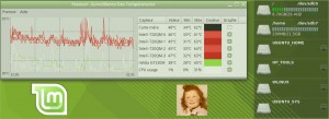 Linux MINT 17.2 LTS | Contrôle des températures