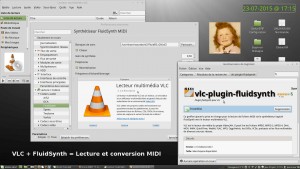 VLC + FluidSynth = Lecture et conversion de fichiers MIDI/SMF