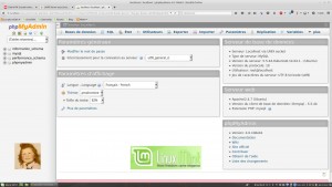 Outil d’administration Web phpMyAdmin 4.0 | Linux Mint 17.2 LTS