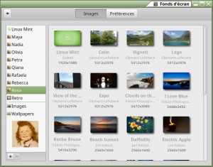 Linux MINT 17.3 LTS 64-b | Cinnamon 2.8.6 | Fonds d'écran