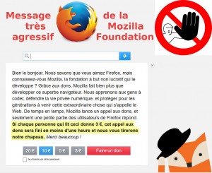 Mozilla Foundation : NON aux financements des salaires mirobolants des dirigeants et aux achats d'anciens hôtels, monuments historiques !