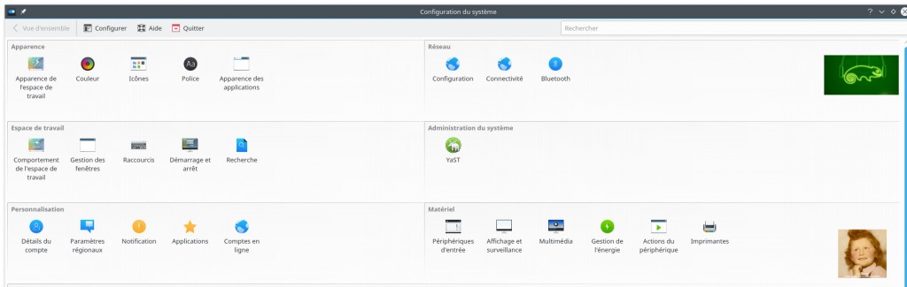 openSUSE Leap 42.1 : Configuration du système