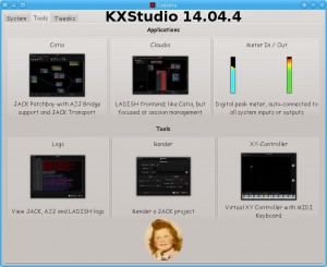 KXStudio 14.04 : Cadence (onglet Tools) - Ensemble d’outils utiles pour la production audio
