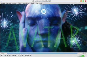 HandyLinux 2.4 : Lecture DVD Avatar avec VLC 2.2.1