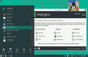 Manjaro Linux : Un échantillon de 10 environnements de bureau disponibles ! (GIF animé)