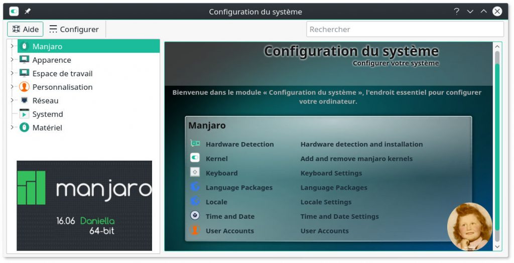 Manjaro Linux 16.06 – Bureau KDE Plasma 5.6.4 : Le Centre de Configuration général de KDE