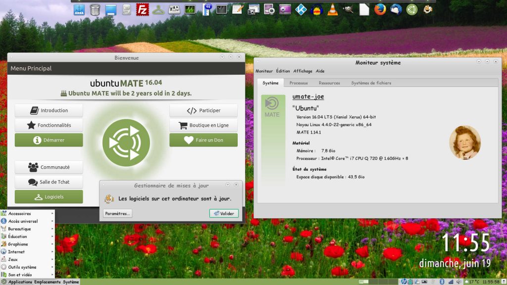 Ubuntu MATE 16.04 LTS : Mise à niveau du Bureau vers MATE 1.14.1