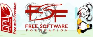 Free Software Foundation (FSF) : "Logiciel libre, société libre". La FSF est un acteur majeur dans la communauté mondiale du logiciel libre.