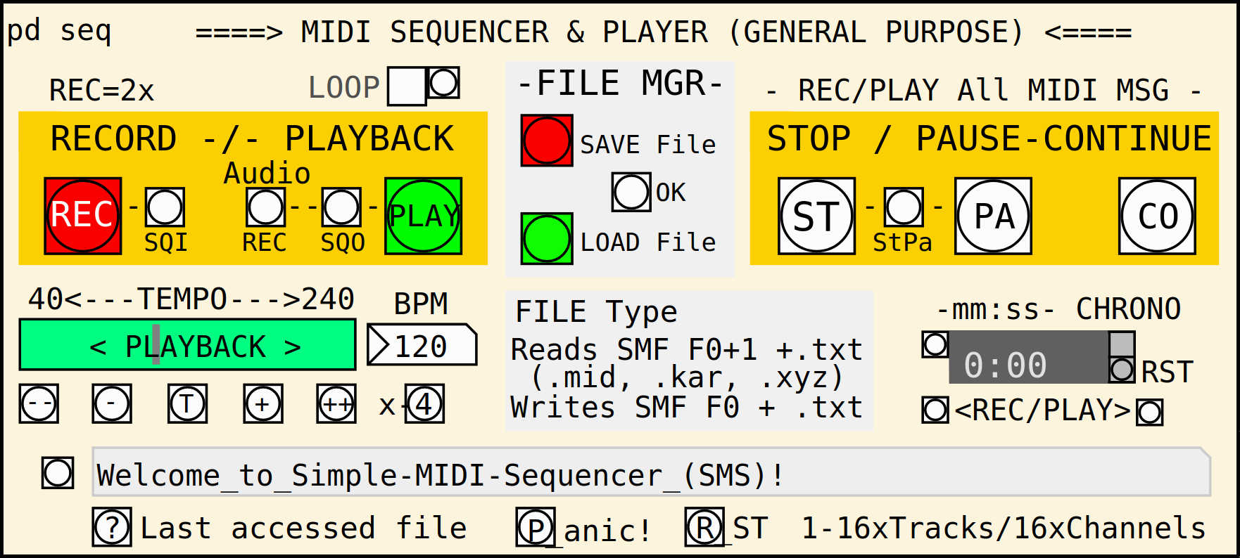 Simple Midi Sequencer Windows Simple Midi Sequencer Windows