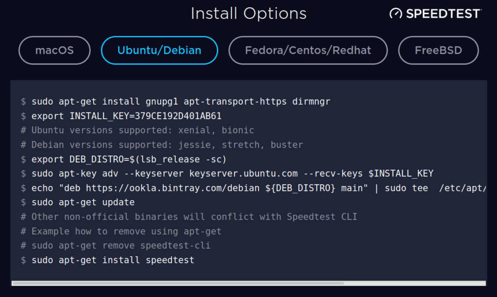 SpeedTest CLI par Ookla — Mesures fiables de connexion pour tous LINUX ♥ ROUEN ♥